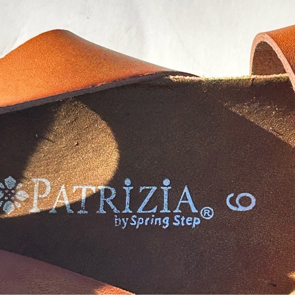 Patrizia by Spring Step Raenae Camel Women's Platform Ankle Strap Sandals Size 9 - Picture 2 of 11